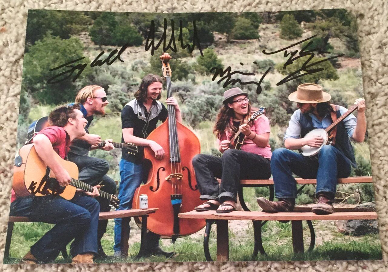 FRUITION BAND GROUP SIGNED AUTOGRAPH 8x10 Photo Poster painting C w/PROOF JAY COBB ANDERSON +4