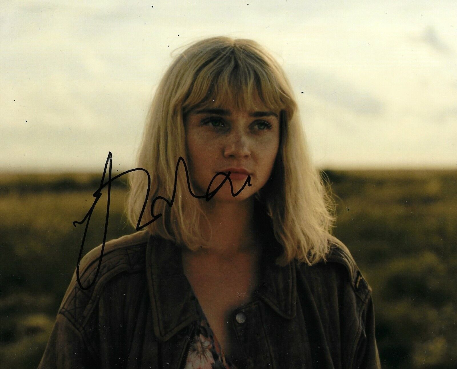 Jessica Barden Signed The End Of The F***ing World 10x8 Photo Poster painting AFTAL