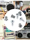 24Pcs NAB Hub Take Up Reel Screw Set 10.5in 1/4in Reel Tape for 3M AMPEX RMGI