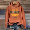 Once You Go Pack You Never Go Back Green Bay Hoodie