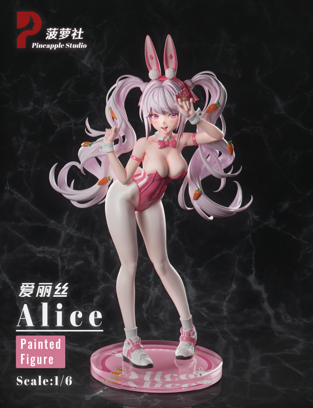 Pineapple Studio - Alice Bunny Girl VER 1/6 Statue(GK)-