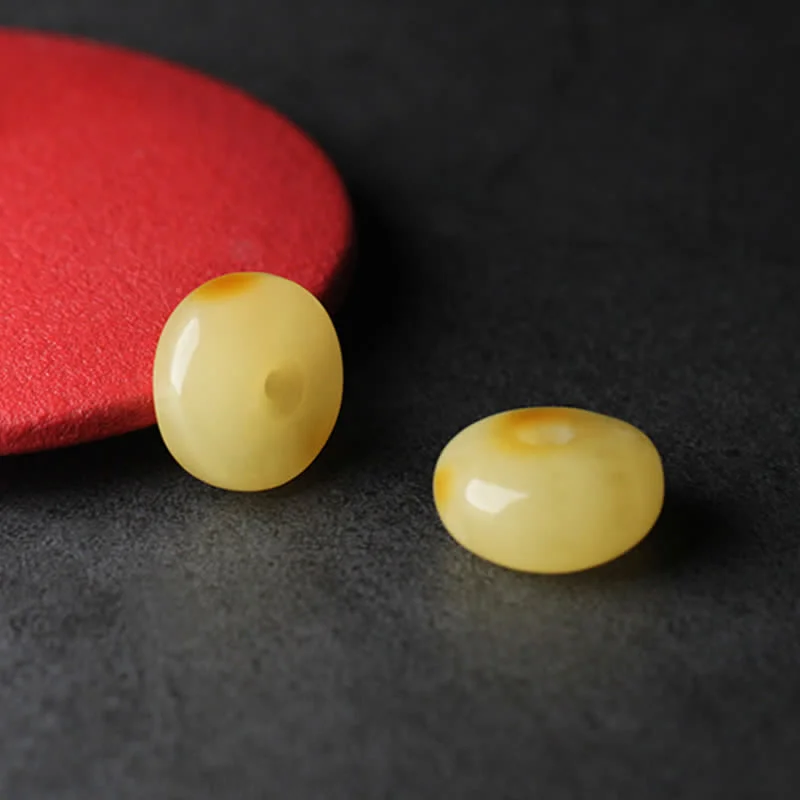 Natural Citrine Amber 108 Mala Beads Peace Buckle Red Agate PiXiu Protection Charm Bracelet