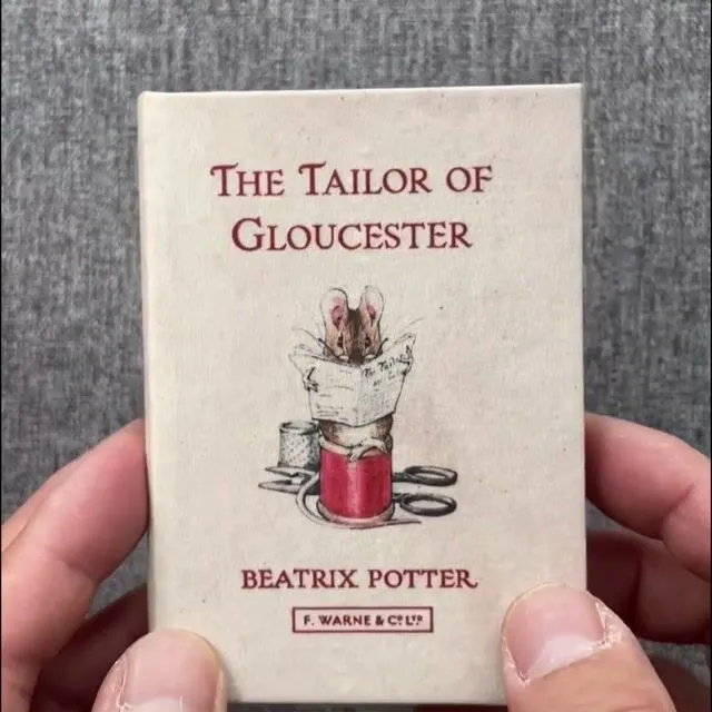 The Tailor of Gloucester by Beatrix Potter Book Wallet