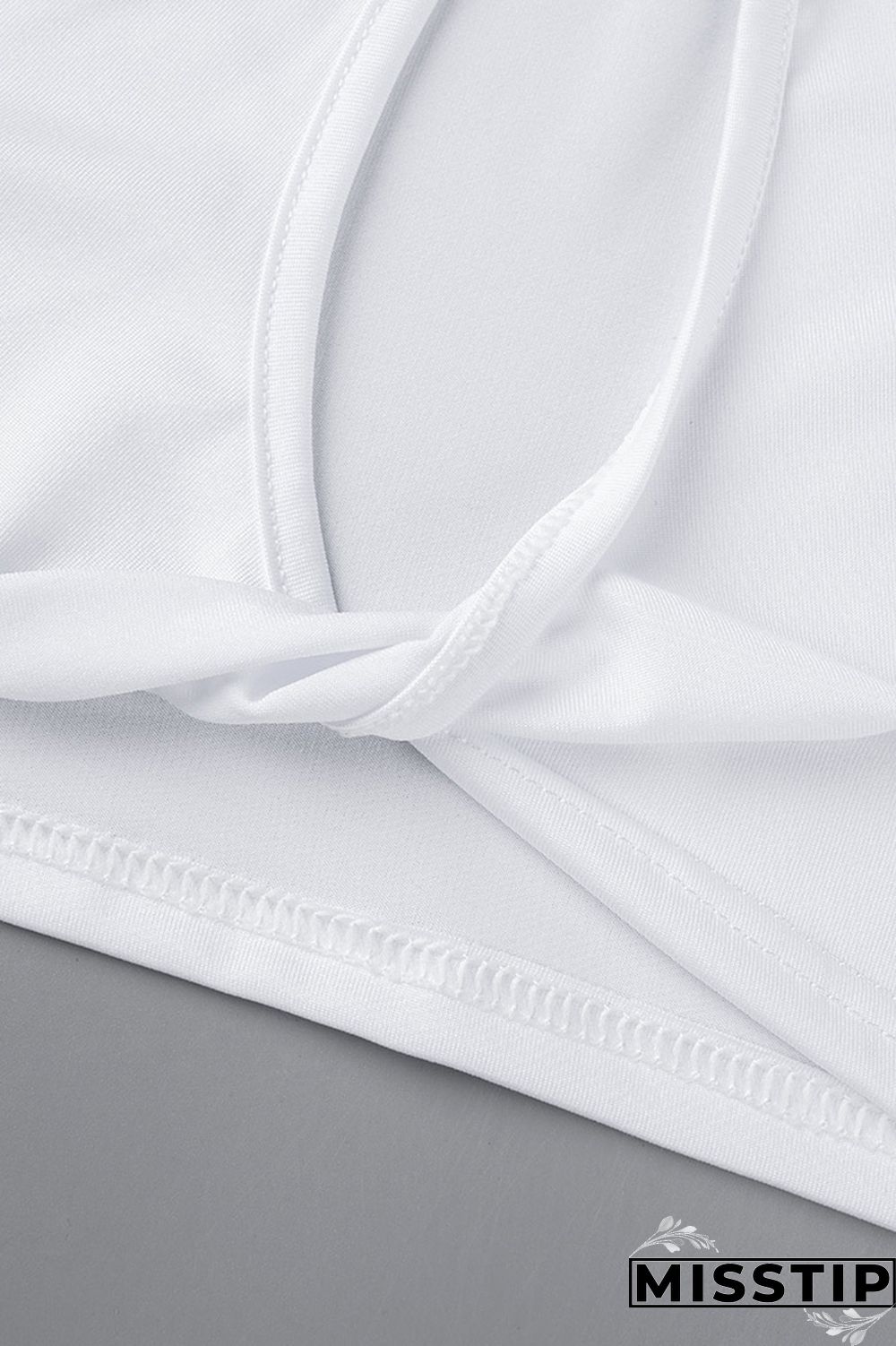 Orange Sexy Casual Solid Hollowed Out Fold O Neck Sleeveless Two Pieces