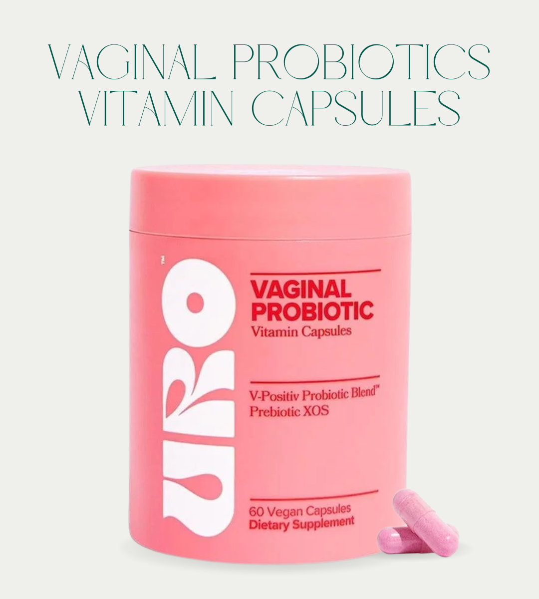 Vaginal Probiotics for Women pH Balance with Prebiotics & Lactobacillus Probiotic Blend - Women's Vaginal Health Supplement - Promote Healthy Vaginal Odor & Vaginal Flora