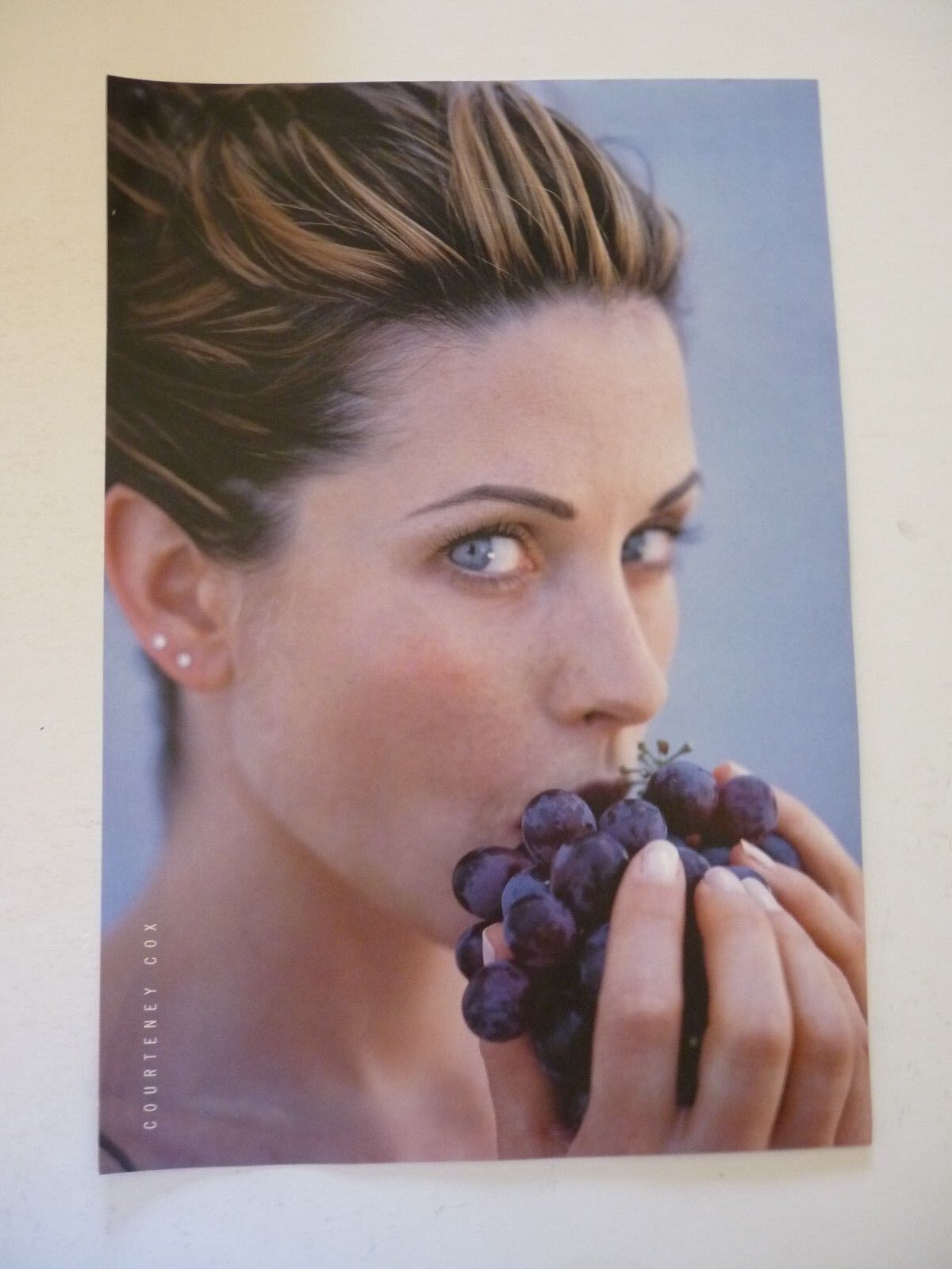 Courtney Cox Single Sided Coffee Table Book Photo Poster painting Page 9.5x13 #2