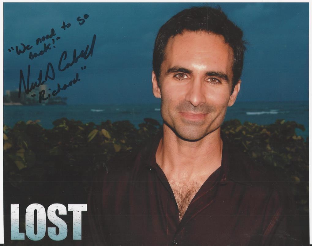 Nestor Carbonell - Lost signed Photo Poster painting