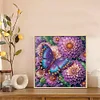 Fleurs De R&ecirc;ve Et Papillons-Peinture Diamant En Forme Sp&eacute;ciale-40 * 40CM