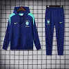 2025/2026 Brazil Hooded Long Sleeves Training Jersey Set 1:1 Thai Quality