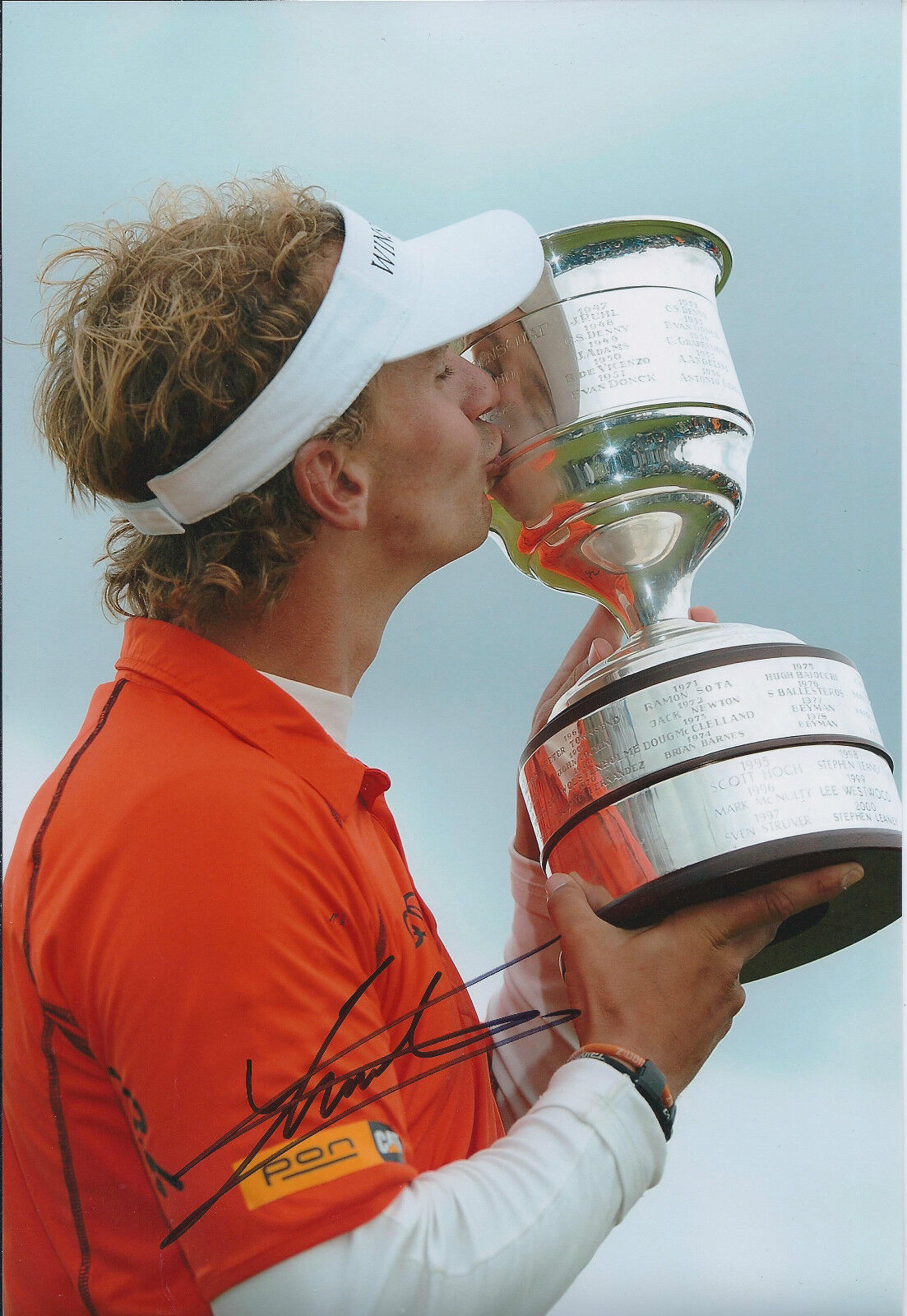 Joost LUITEN SIGNED Autograph Golf Photo Poster painting AFTAL COA KLM Open Winner Netherlands