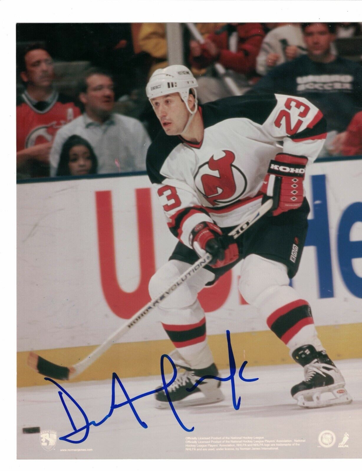 Dave Andreychuk Toronto Maple Leafs Signed 8 x 10