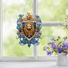 DIY Lion Head Diamond Painting Acrylic Hanging Pendant for Home Decor