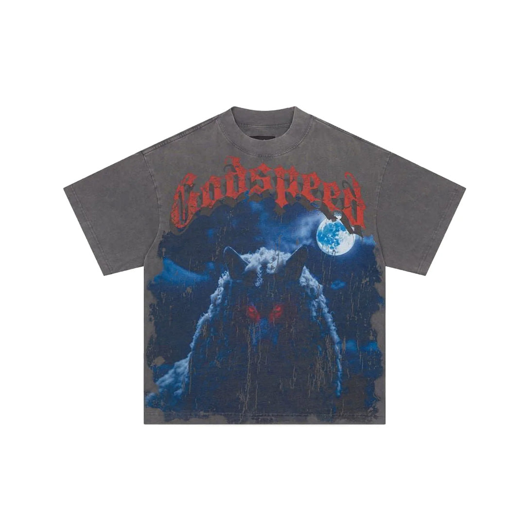 Godspeed WISC Tee Grey Wash
