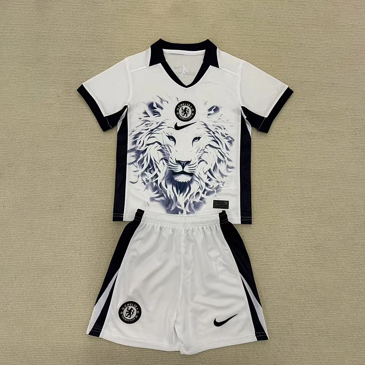 25/26 Chelsea White Concept Edition Kids Set