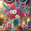 (Pre-Framed)Memorial day-Special Shape Diamond Painting Kit(25x25cm)