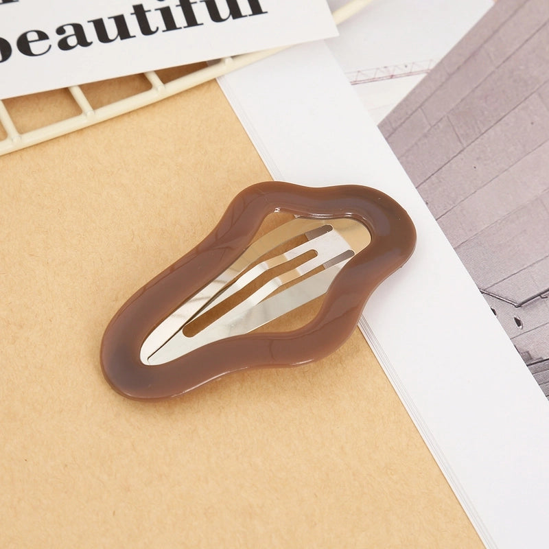 Women’s Minimalist Clouds Alloy Inlay Rhinestones Hair Clip