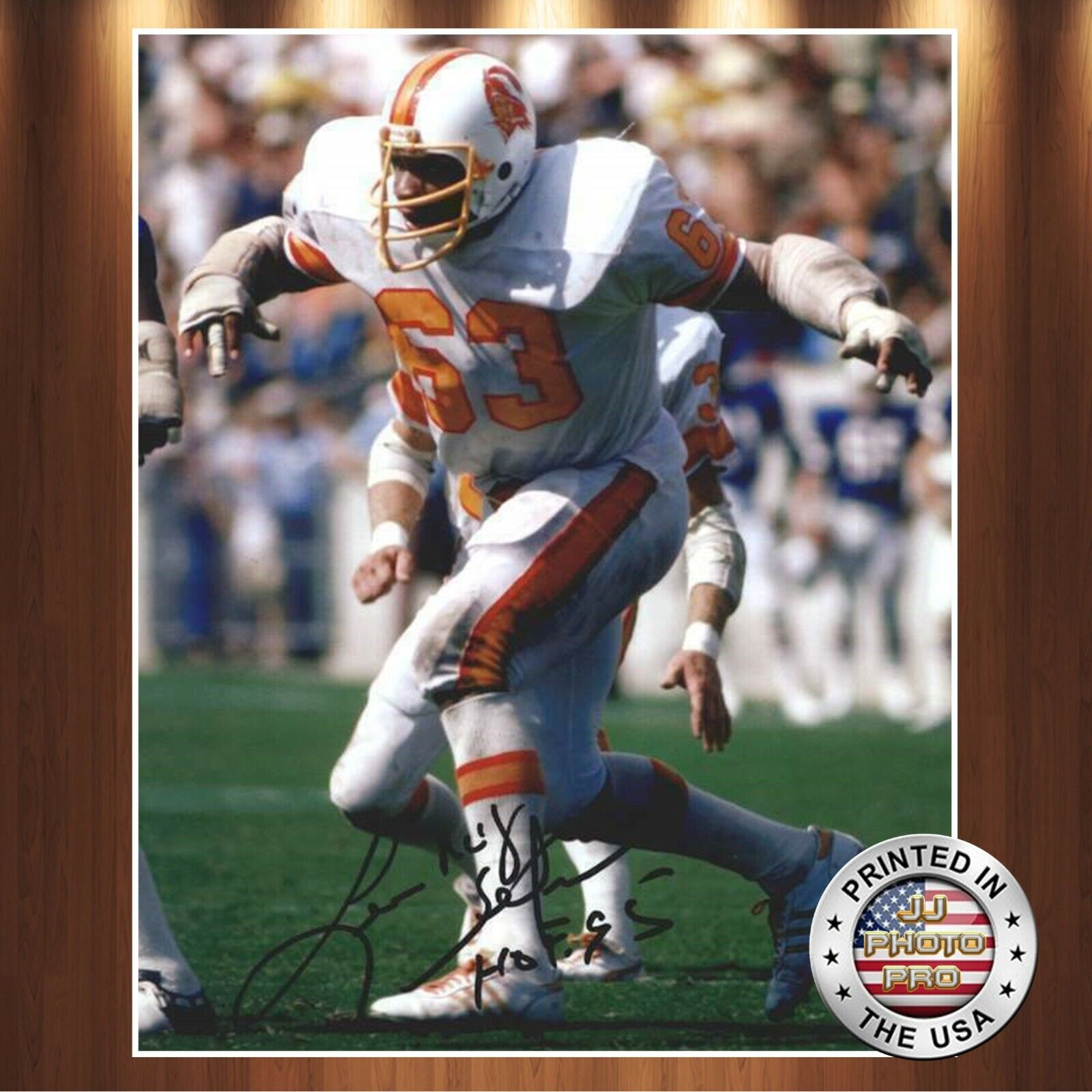 Lee Roy Selmon Autographed Signed 8x10 Photo Poster painting (Buccaneers) REPRINT