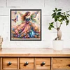 Butterfly fairy-full round diamond painting-40*40cm