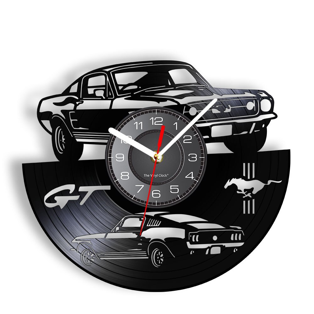 

Wild Horse Speed Car Logo W - Vinyl Record Wall Clock - Without LED, 501 Original