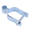 2 Packs Chain Link Fence Gate Hinge 1-5/8in Chain Link Rust Resistant Easy To Install Galvanized Steel Gate Hinge for Farm Garden Backyard