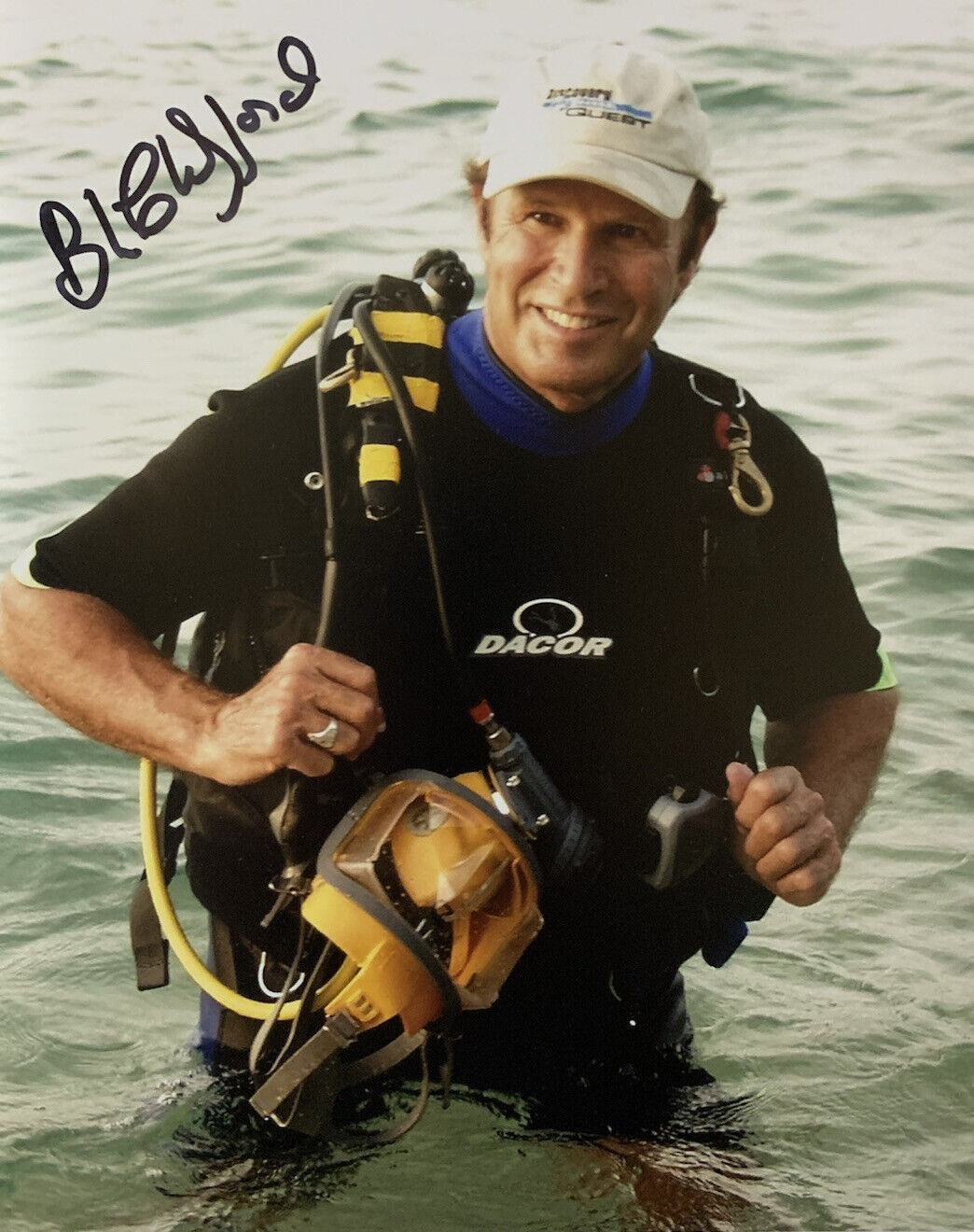 BARRY CLIFFORD HAND SIGNED 8x10 Photo Poster painting EXPLORER TREAUSRE AUTHENTIC AUTOGRAPH COA