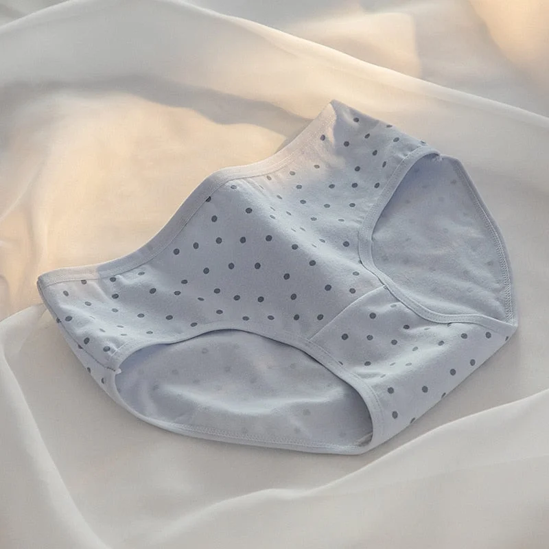 M-XL Cotton Panties Women's Underwear Panty Girls' Comfort Breathable Briefs Waist Seamless Underpants Female Lingerie