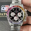 Rolex Daytona 116599 RBOW Rainbow Black Dial Stainless steel Super Clone