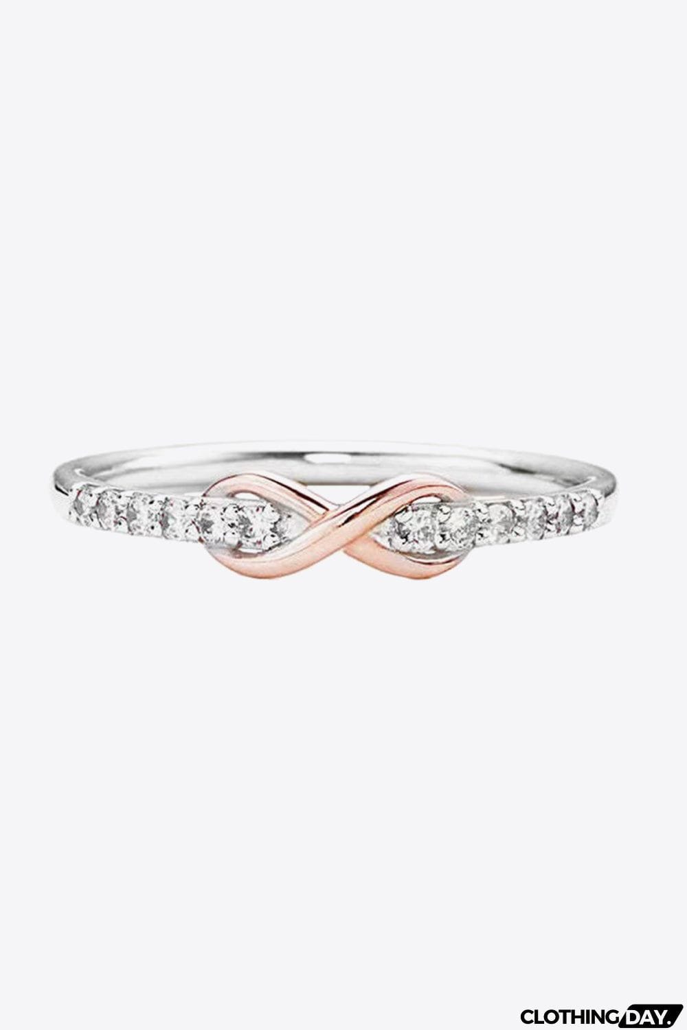 Contrast Zircon 925 Sterling Silver Ring
