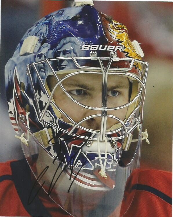 Team Russia Semyon Varlamov Autographed Signed 8x10 Photo Poster painting COA D