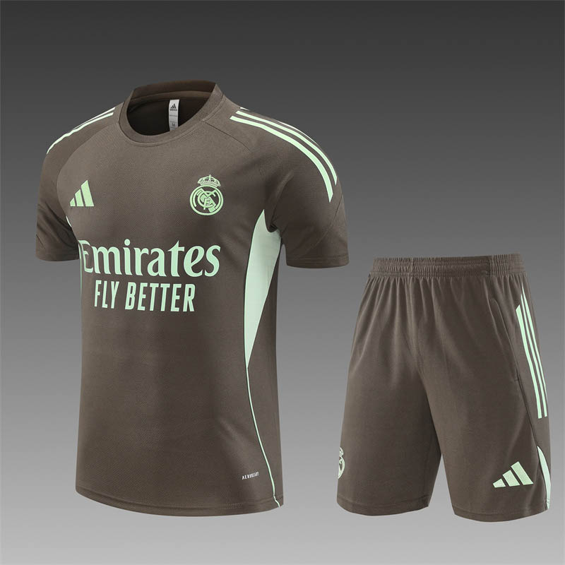 2025-2026 Real Madrid Training Suit Football Shirt 1:1 Thai Quality Maxi Kit