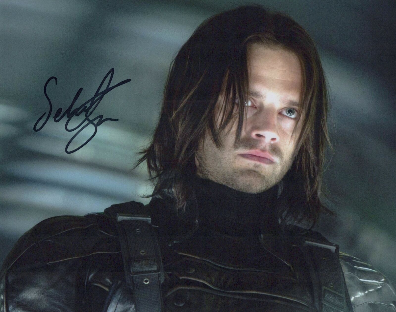 Sebastian Stan autographed 8x10 Photo Poster painting COA