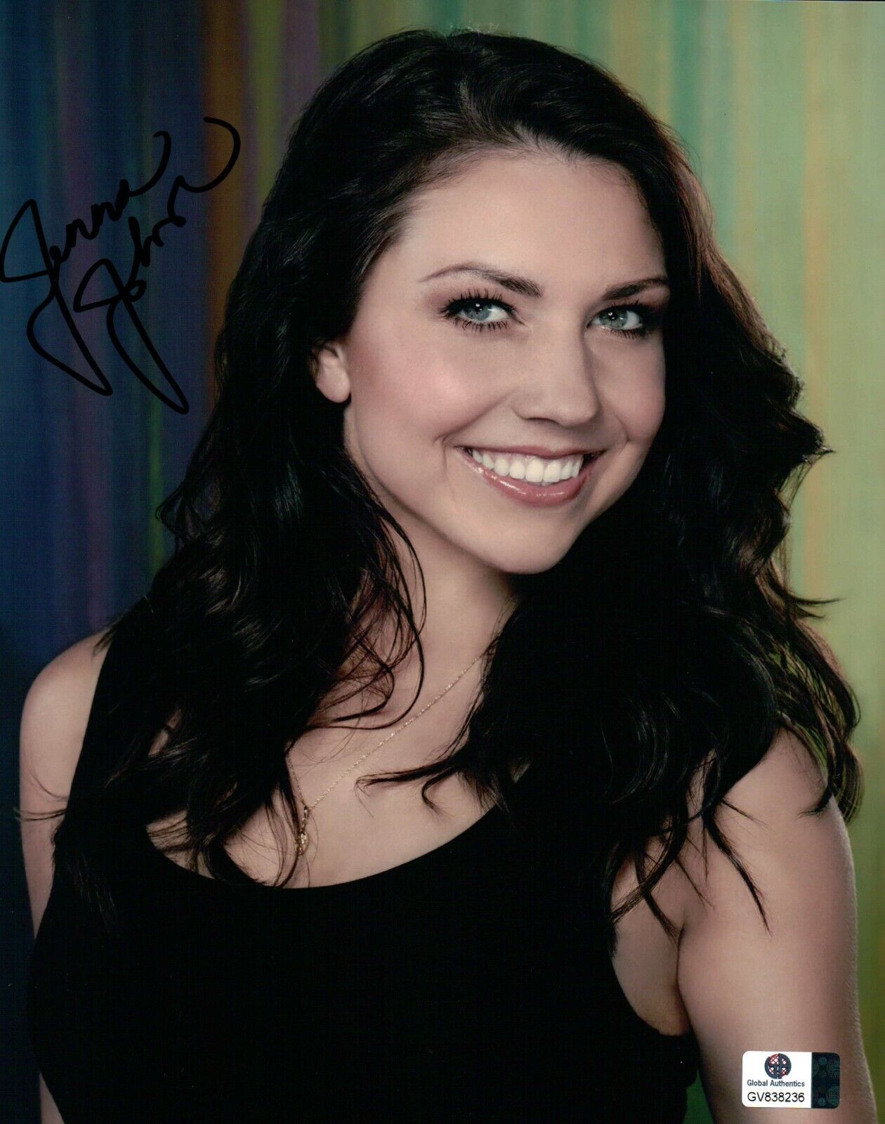 Jenna Johnson Signed Autographed 8X10 Photo Poster painting Gorgeous Sexy Smile Close-Up 838236