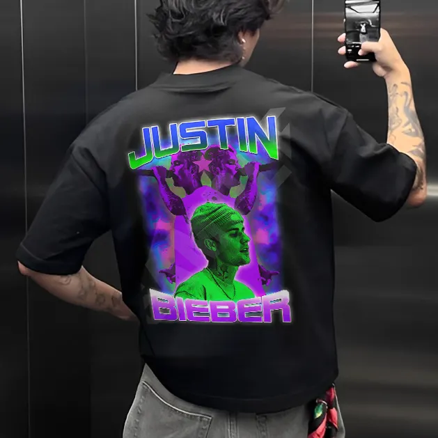 Justin Bieber Printed Men's T-shirt