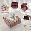 Diamond Painting Wooden Hummingbird 4 Slots Diamond Painting Storage Box for Adult Beginner