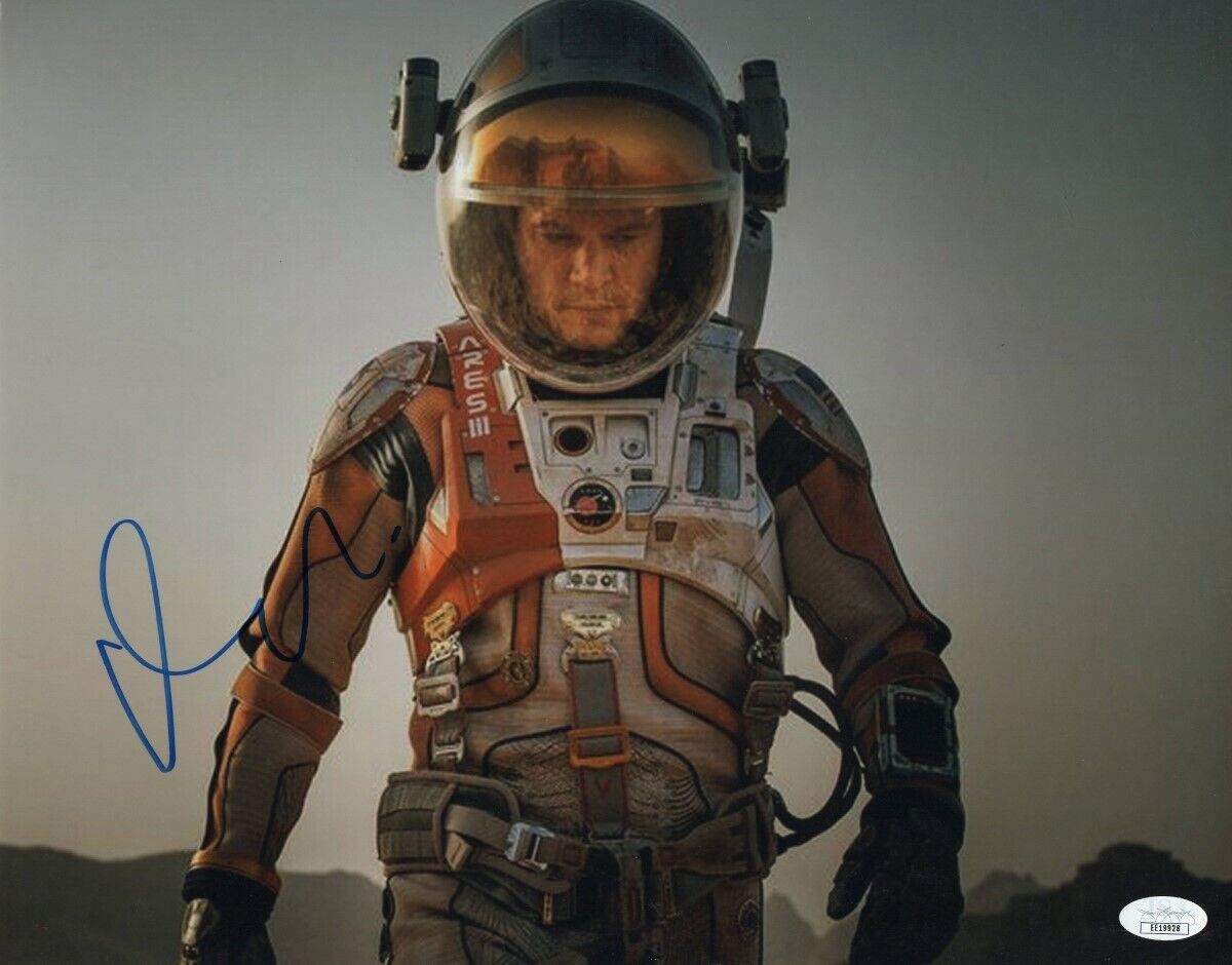 Matt Damon Signed Autographed 11X14 Photo Poster painting The Martian in Space Suit JSA EE19928