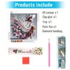 Diamond Painting-DIY Crystal Rhinestone Lily Dress Elegant Girl(Box Packaging)