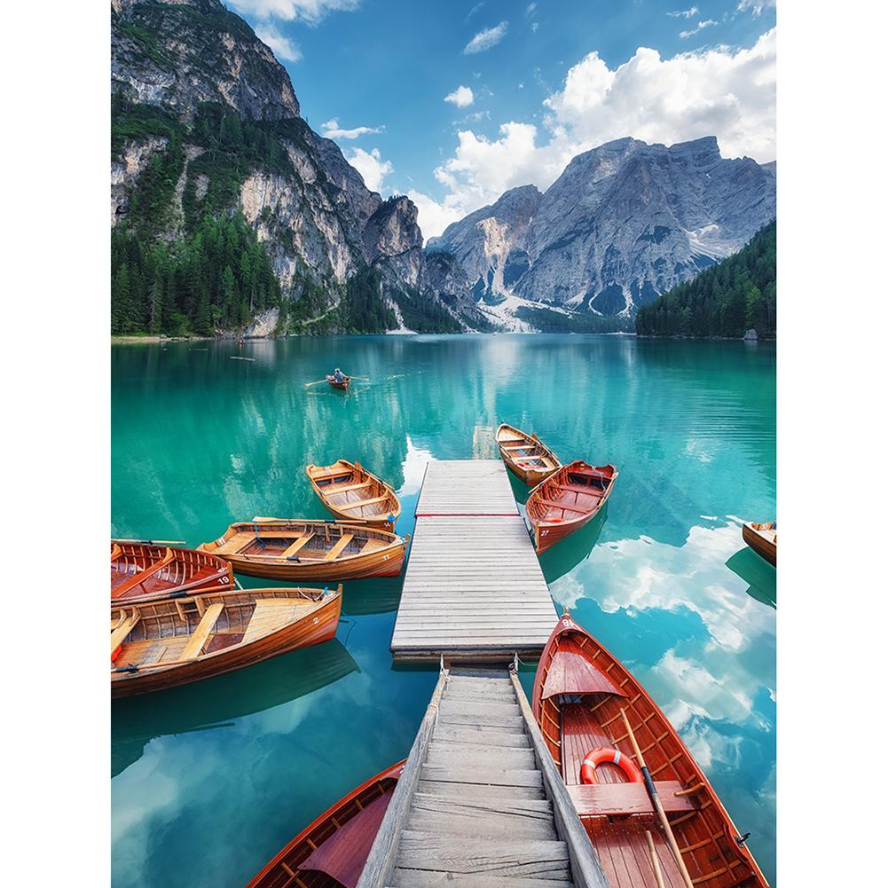 

40x50cm Square Drill Diamond Painting-Trestle View, 501 Original