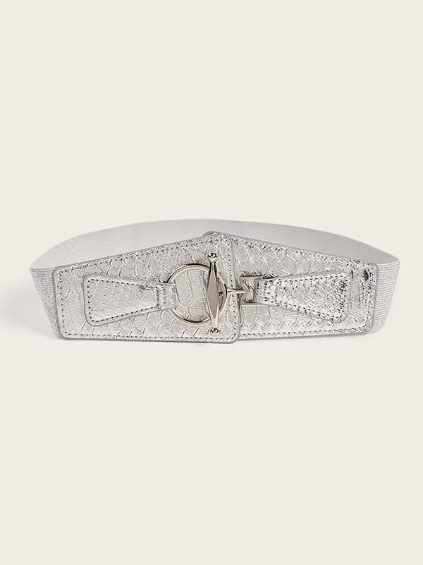 Elasticity Shiny Split-Joint Belts