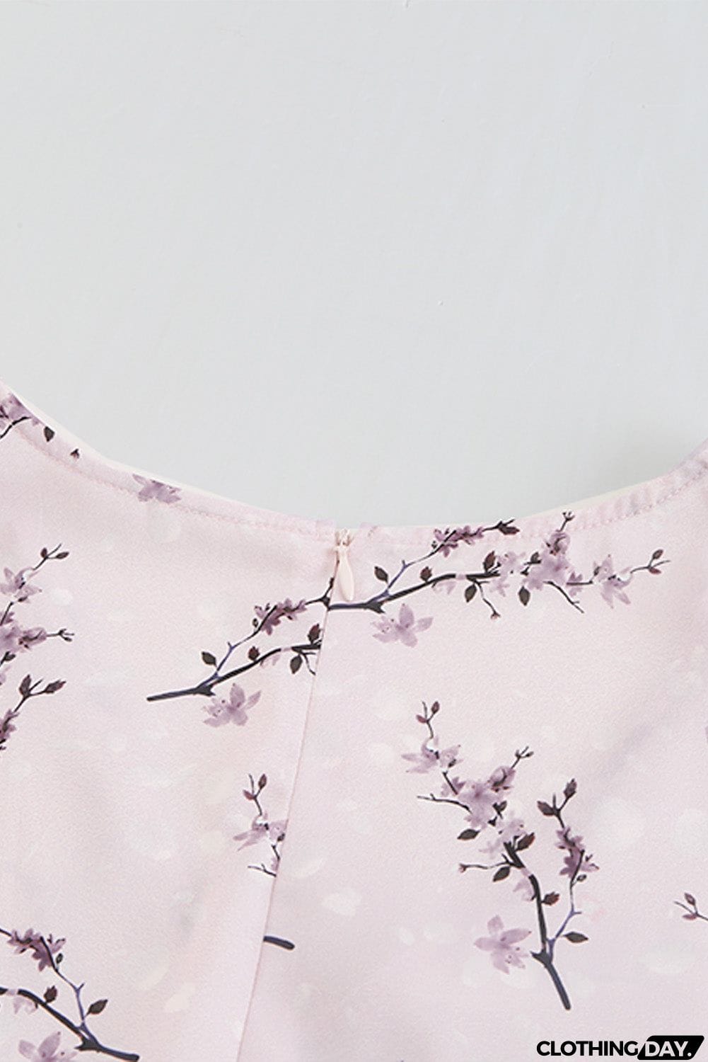 Floral Print Long Sleeve Dress