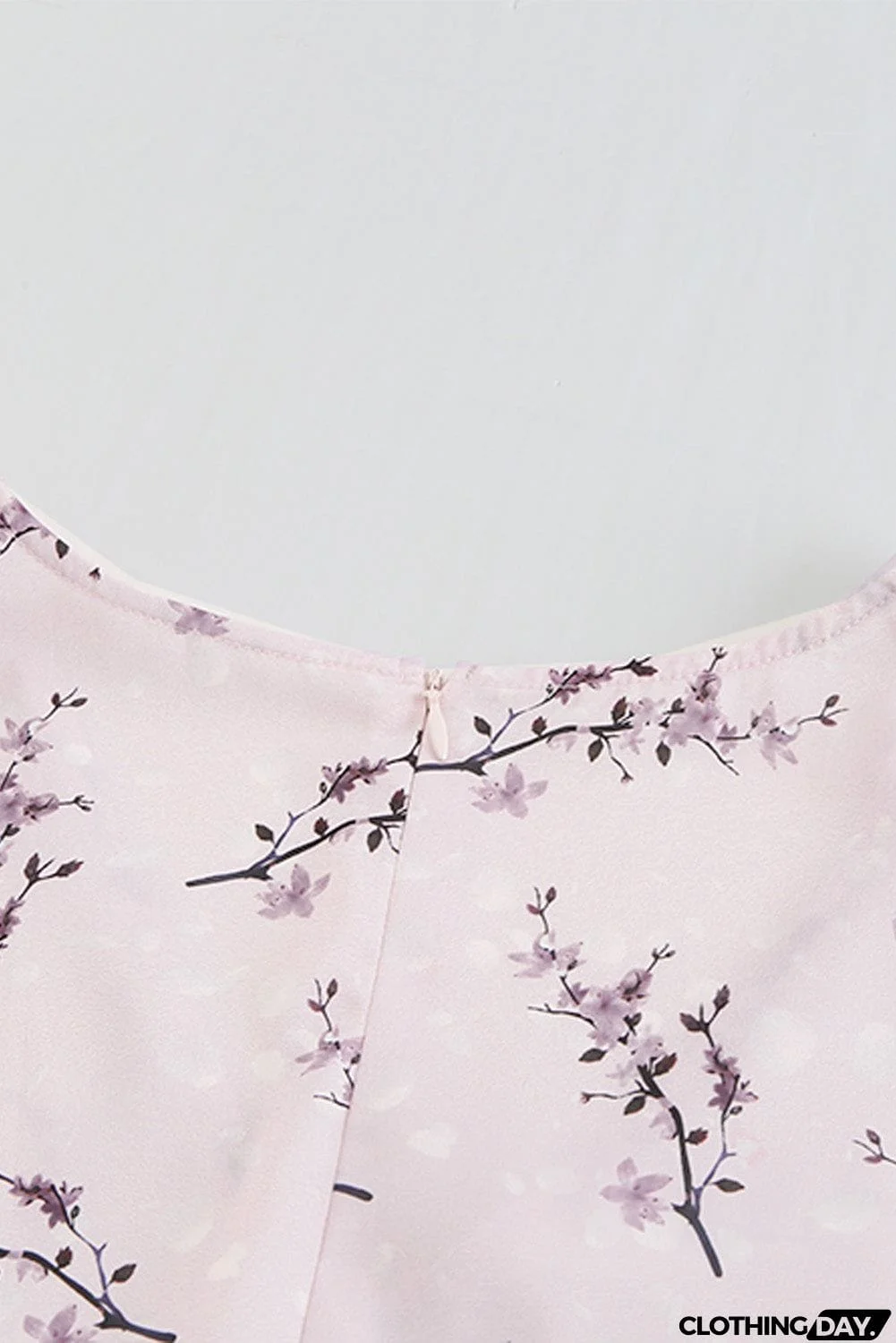 Floral Print Long Sleeve Dress