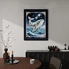 Diamond Painting-DIY Special Shaped Drill Pearl Painting Whale(30x40cm)
