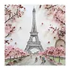 [Multi-Style]Paysage de jardin affiche r&eacute;tro-plein rond diamant peinture-30 * 30cm