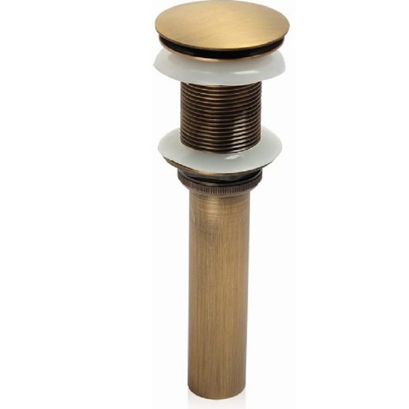 

Basin Sink Tap Push Up Click Clack Maker Plug Stopper Without Overflow, 501 Original