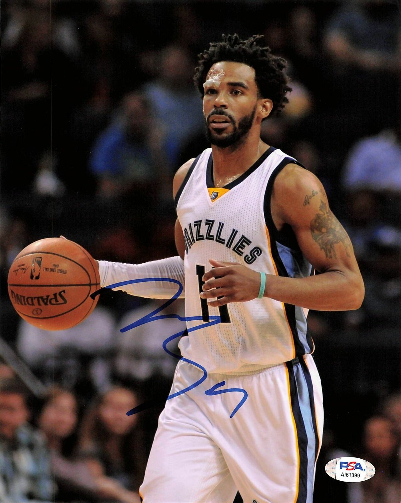 Mike Conley signed 8x10 Photo Poster painting PSA/DNA Memphis Grizzlies Autographed