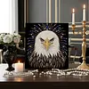 Kits d&rsquo;art pour peinture en perles DIY Noble Winged Bird avec cadre 11,81x11,81 pouces peintures en perles en pierres pr&eacute;cieuses, arts du tableau cr&eacute;atifs pour adultes d&eacute;butants d&eacute;coration murale