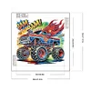 Captain America SUV - speziell geformtes Diamond Painting - 30*30cm