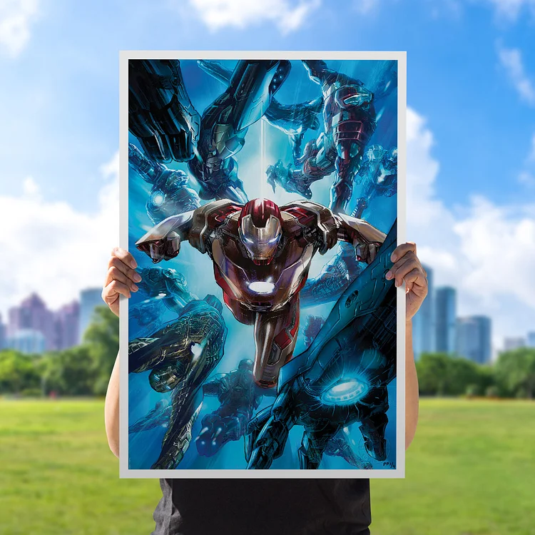 PRE-ORDER Sideshow Marvel Comics Iron Man （502156U) Art Portrait 