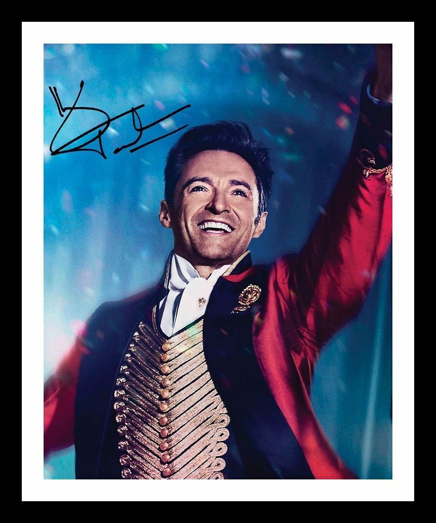 Hugh Jackman - The Greatest Showman Autograph Signed & Framed Photo Poster painting