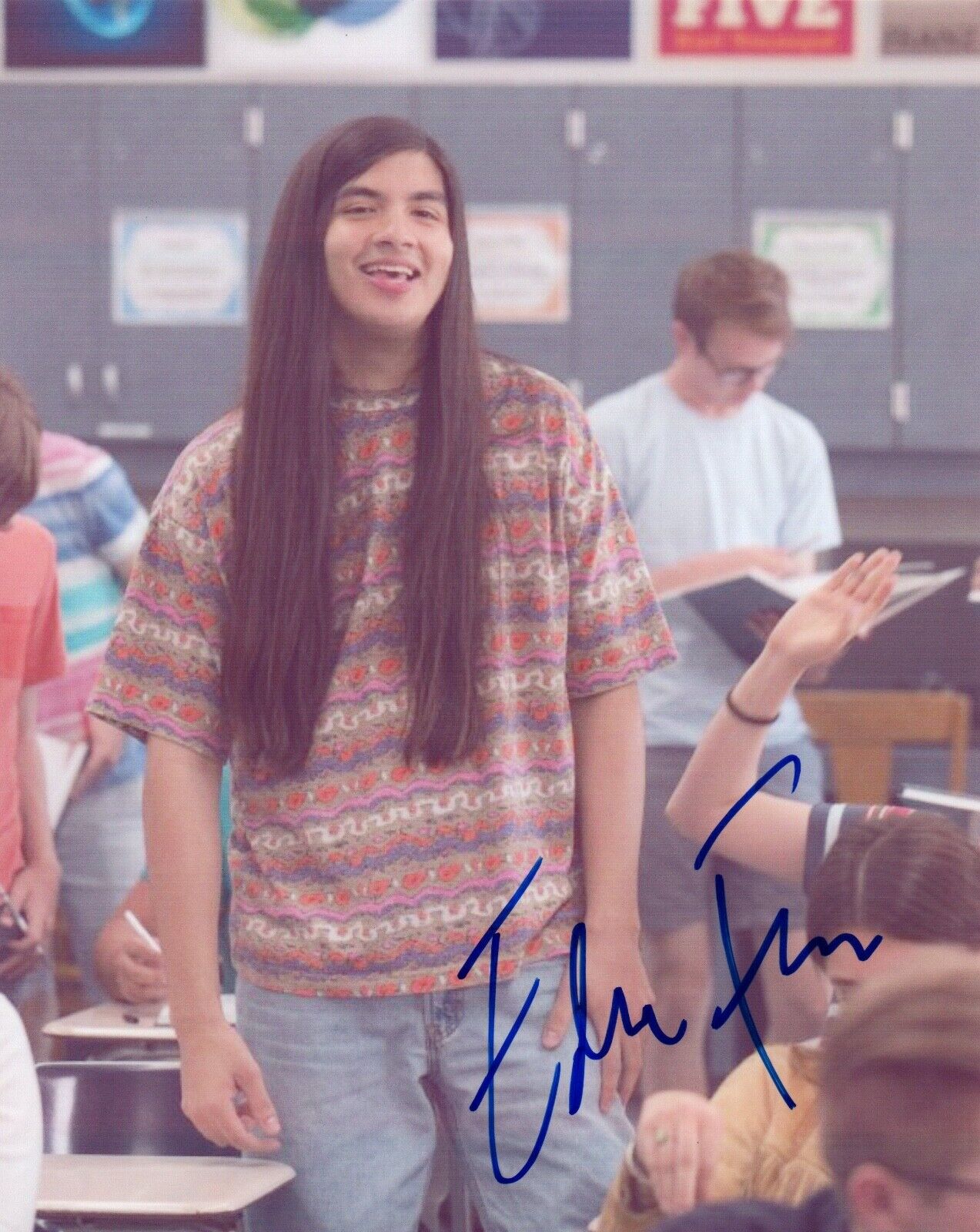 Eduardo Franco Signed Autographed 8x10 Photo Poster painting Booksmart Actor COA