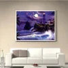 Sea Lighthouse View  | Full Round Diamond Painting Kits